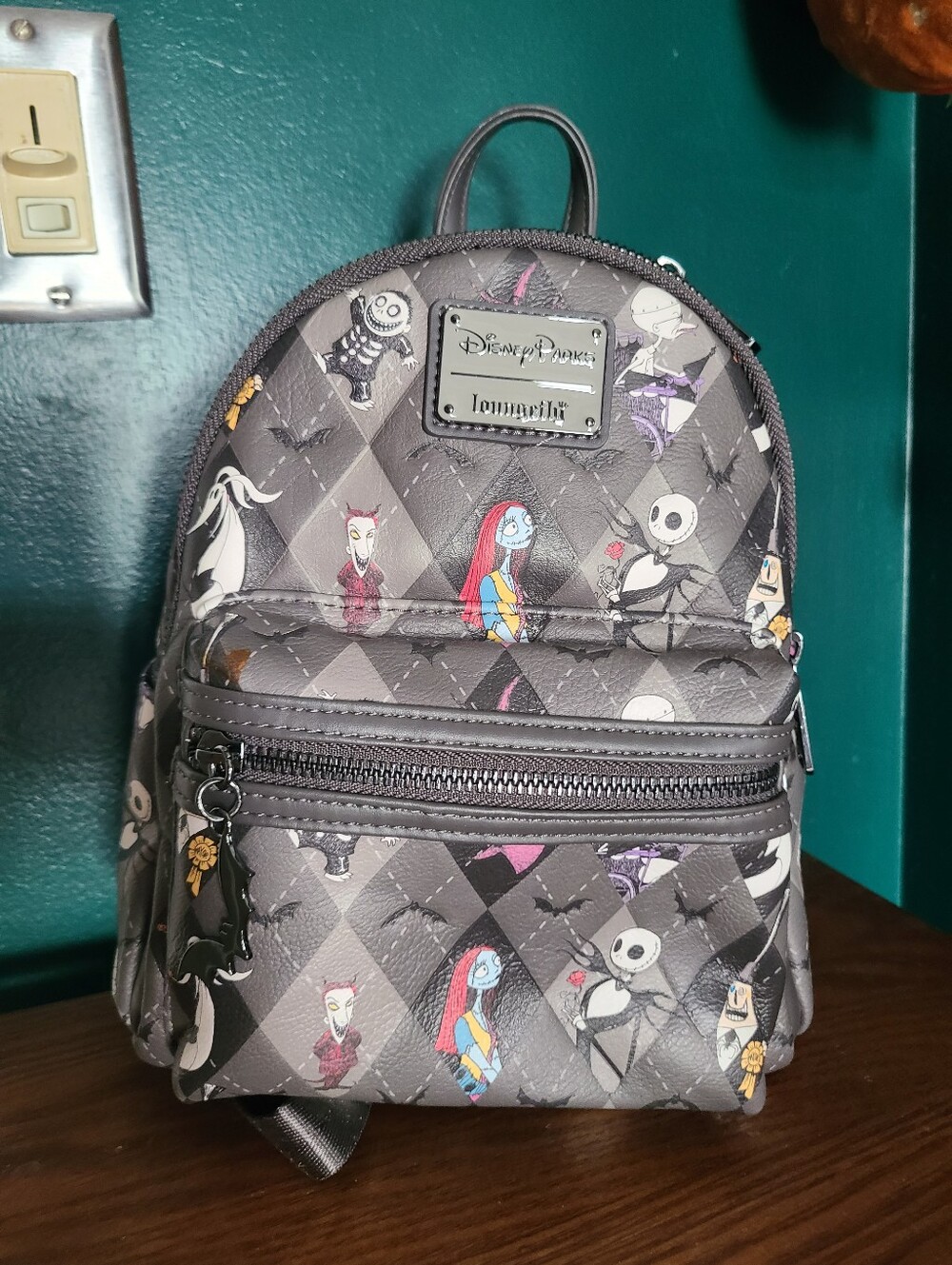 New Disney Parks Loungefly Nightmare Before Christmas mini backpack Halloween
